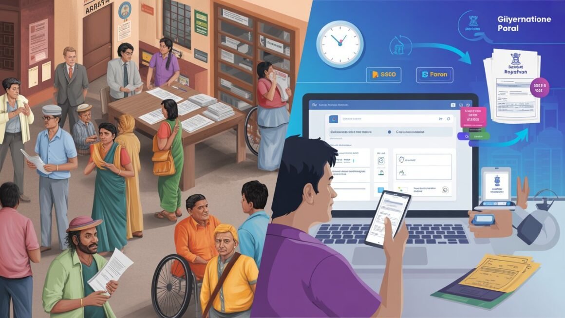 SSO Rajasthan Portal vs Traditional Government Process: Why SSOID Saves You Time